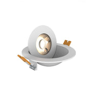 2 Recessed 4in Round Dirigeable 10w LED