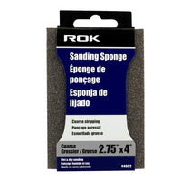 Coarse Sanding Sponge 2.75x4in. ROK-44992