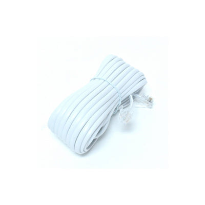 Phone Cable Male to Male 25ft. White