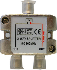 2 Ways Splitter 5-2300MHz