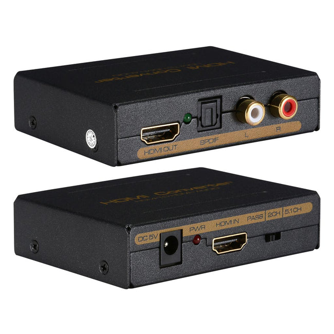 Converter HDMI to HDMI/ Optical/ RCA