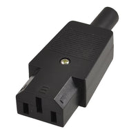 IEC Female Plug 10A/ 250VAC