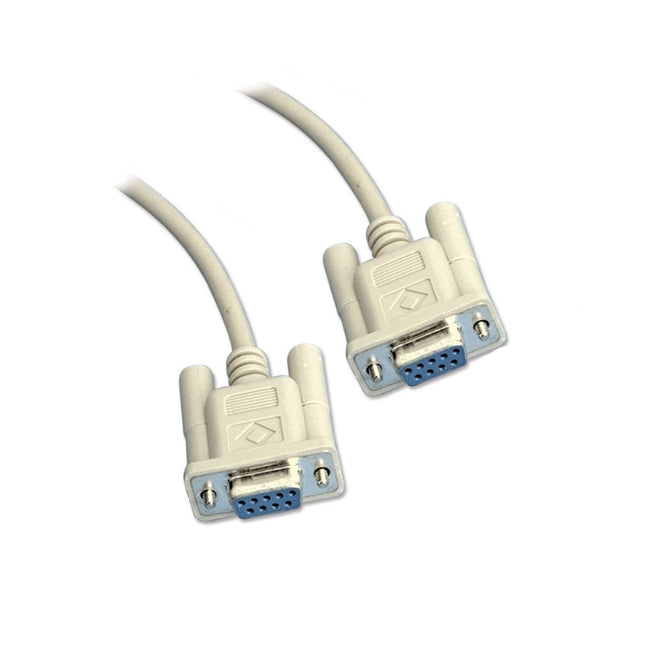 BlueDiamond Cable DB-9 Null Modem 10ft