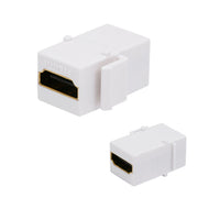 Keystone HDMI Coupler Female/Female White
