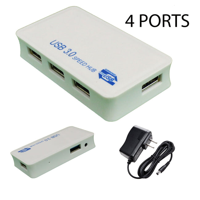 USB 3.0 Hub 4 Ports with Transformer