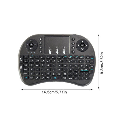 Mini Wireless Keyboard WK-100 with Touchpad Mouse 