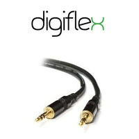 Digiflex Cable 3.5mm Stereo Male to 3.5mm Stereo Male 3ft (0.3m)