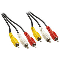 Audio/ video cable RCA male to RCA male - 12 feet (3.66m)