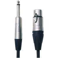 Digiflex Cable 6.3mm Mono Male to XLR Female 10ft (3.0m)