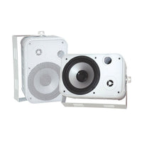 Pyle 6.5" Indoor/Outdoor Waterproof Speakers (White)
