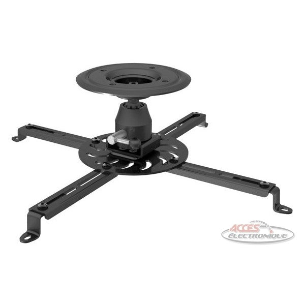 Globaltone Universal Ceiling Projector Mount 33lbs Black