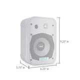 Pyle Speakers PDWR40W Indoor/Outdoor 2 Way White 5.25in