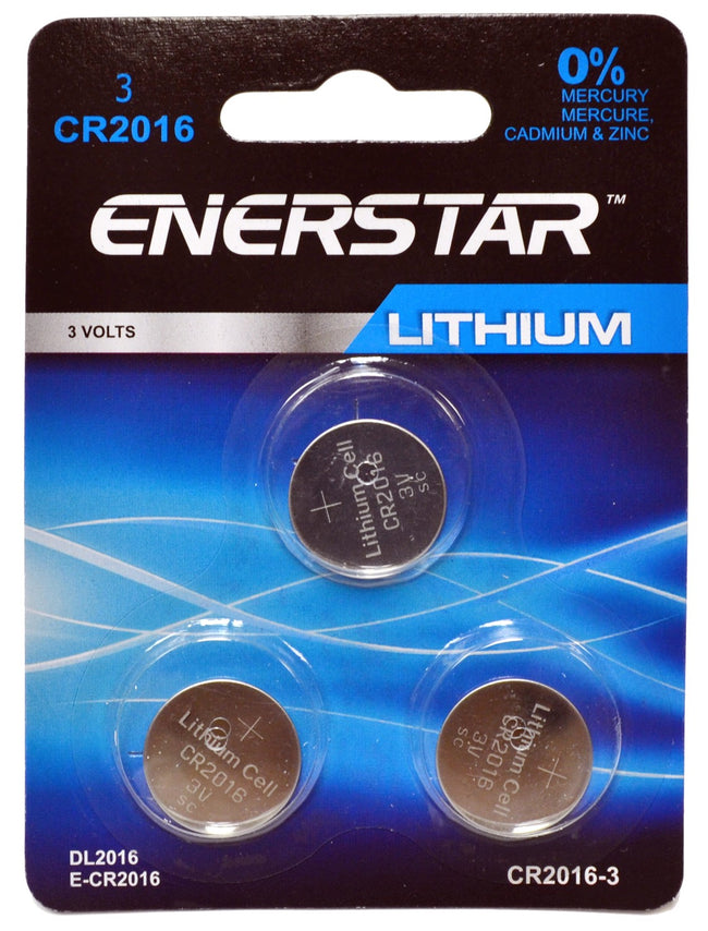 Button battery CR-2016 (pk3)