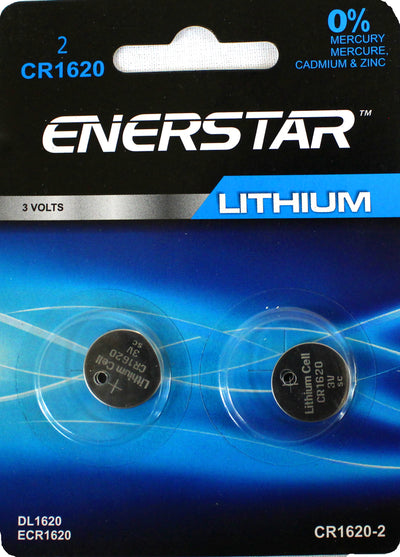 Button battery CR-1616 lithium (pk3)