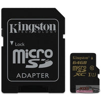 Kingston Micro SD Memory Class10 64Gb