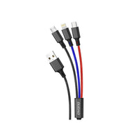 USB-A à USB-C,Micro,iPhone Cable 120cm