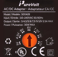 Regulated Universal AC Power Adapter 2.1A