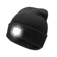 4 LEDS's Cap Black