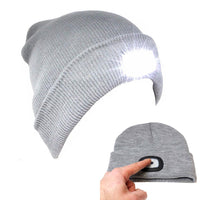 4 LEDS's Grey Cap