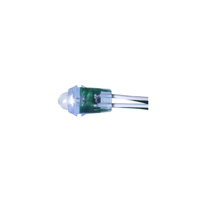 Green 12VDC Waterproof LED with Leads