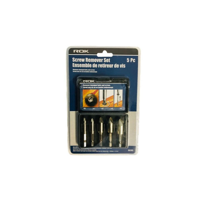 ROK Screw Remover Set 36285 (pack of 5)