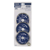 3 Pieces Diamond Blade 4-1/2in