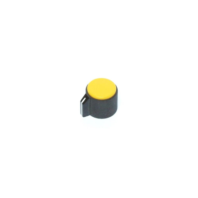 Yellow Button 23mm(d) x 16.2mm(h) x 6.1mm (shaft)
