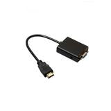 Adapter HDMI male to VGA female with audio