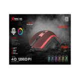 Xtrike Optical Gaming Mouse 7 Colors 1200dpi