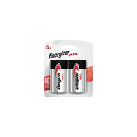 Energizer 2 Batteries D Alkaline