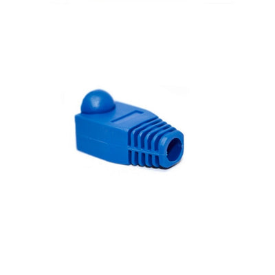 10pcs Snagless Boots Cover RJ45 Blue