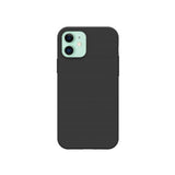 Silicone Case for iPhone 12, 12Pro Black