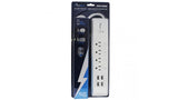 WiFi Smart Power Surge Bar 4 Outlets and 4 USB Ports