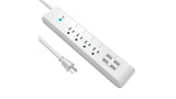 WiFi Smart Power Surge Bar 4 Outlets and 4 USB Ports