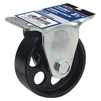 Wheel 3-1/2in.(85mm) fixed 500lb Heavy Duty Steel