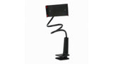 Flexible Tablet and Smartphone Stand with Desk Clip