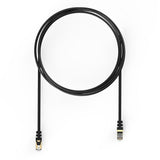 Network Cable CAT7, 600MHz, 10Gbps, F-FTP Black 1 Meter