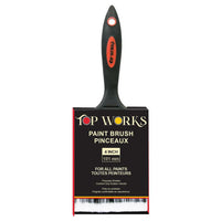 Polyester Paint Brush 4in Top Works