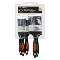 5pc. Polyester Paint  Brush Set