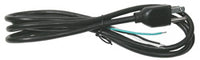 SVT Power Cord 3/18awg Black 6FT with Stripped Leads