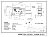 Micro-Switch with Actuator 27.2mm N/O-N/C 15A/125/250v