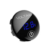 Waterproof LED Digital Voltmeter 12v