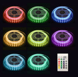 Multicolour LED Strip 60LED/M, IP20 + Remote