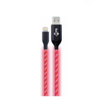 Glowing USB to Lightning Cable 1m Red