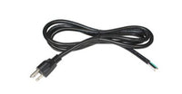 AC Power Cord 3/16awg 125v, 15amp. FT2, Black 1.8m