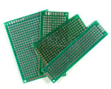 4 pieces Perforated Copper Board Various Sizes Set