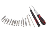 15 pieces Knife,  Precision Blades including safety case