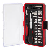15 pieces Knife,  Precision Blades including safety case
