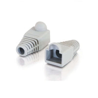 10 Pieces Snagless Boots Cover RJ45 White/Creme