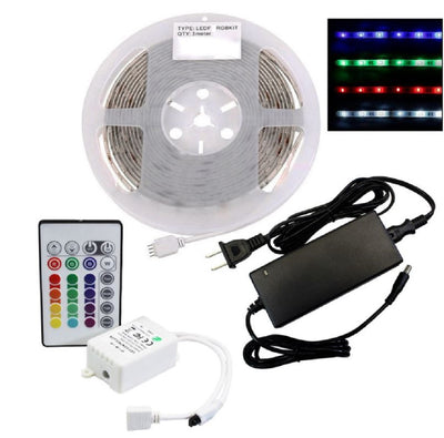 Waterproof Multicolour LED Strip IP67 5 meter includes Remote Control